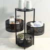 3-Tier Countertop Vegetable Trolley – Premium Metal Organizer | By Ameer