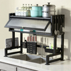 Premium Single Sink Organizer Rack – Stainless Steel | By Ameer