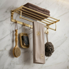 Premium Bathroom Towel & Accessories Holder – Wall Mounted Organizer | By Ameer