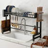 Premium Single Layer Kitchen Utensil Rack – Heavy Duty Dish Storage Organizer | By Ameer