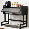 Premium Single Sink Organizer Rack – Stainless Steel | By Ameer