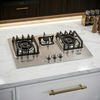 Premium Built-In 3 Burner Gas Hob – Model TH-909 S | Heavy Gauge Steel | Auto Ignition | By Ameer