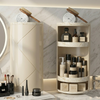 Premium Wall Mounted Bathroom Corner Storage Rack – Luxury Organizer Cabinet | By Ameer