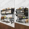 Premium Kitchen Sink Dish Organizer Rack | Single & Double Sink Compatible | Stainless Steel | By Ameer