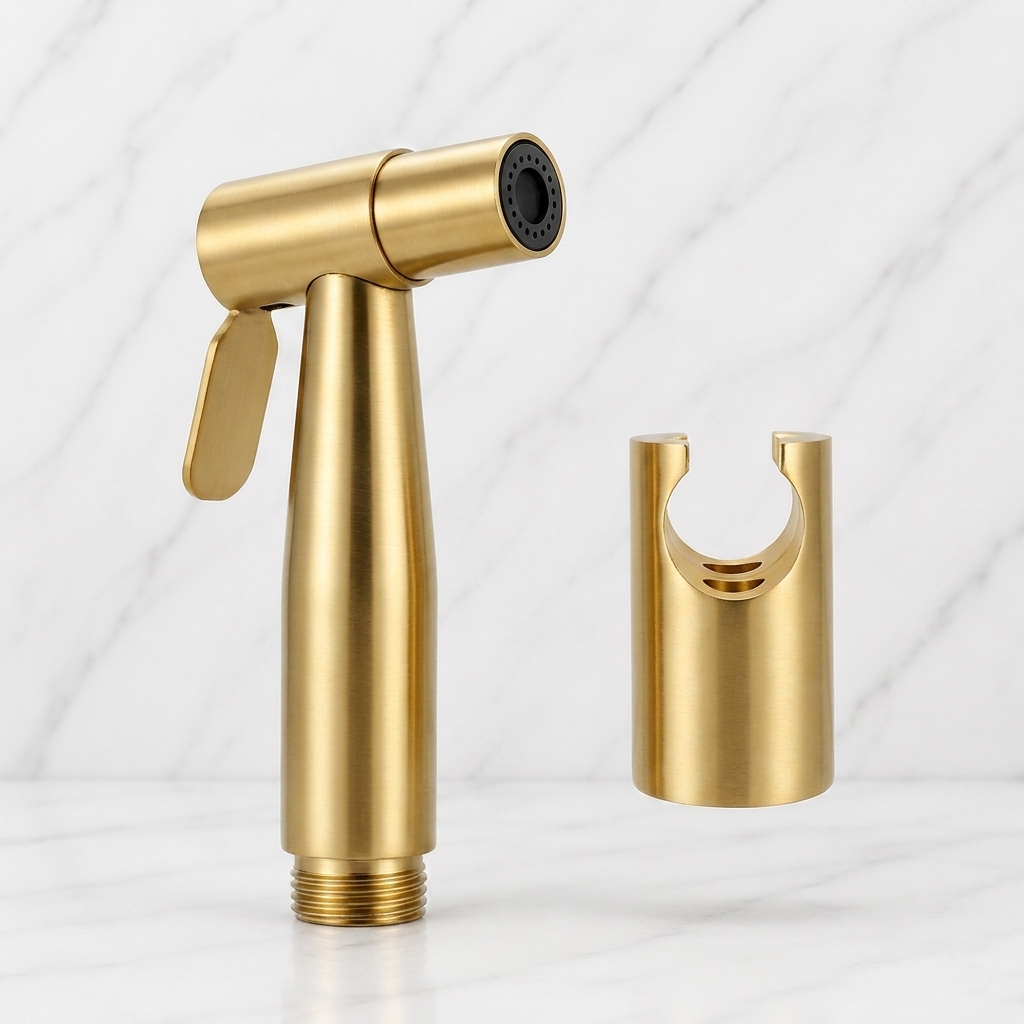 Premium Muslim Shower Set | Stainless Steel 304 | Wall Mounted Bidet Sprayer | By Ameer