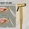 Premium Muslim Shower Set | Stainless Steel 304 | Wall Mounted Bidet Sprayer | By Ameer