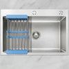 Premium Stainless Steel Kitchen Sink 68×45 CM | Complete Basket & Waste Set | By Ameer
