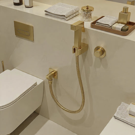 Premium Stainless Steel Muslim Shower Set – High Pressure Bidet Spray | By Ameer